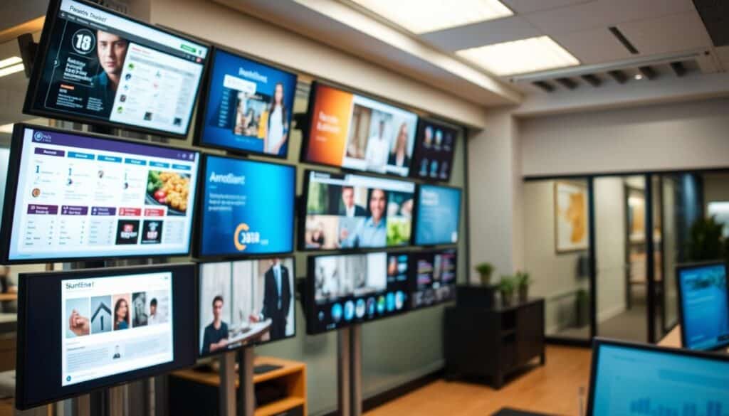 Anwendungsbeispiele Digital Signage