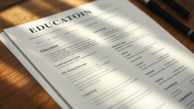 Ausbildung im Lebenslauf richtig darstellen: Tipps und Muster
