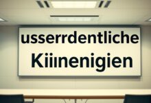 Außerordentliche Kündigung