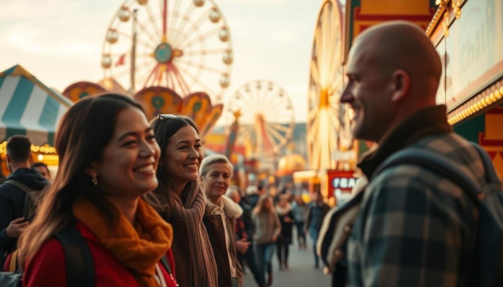 Besucher Erfahrungen Jahrmarkt