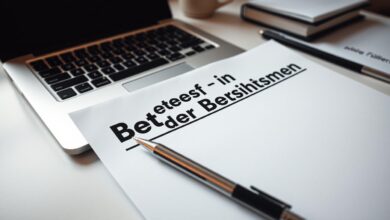 Betreff in der Bewerbung