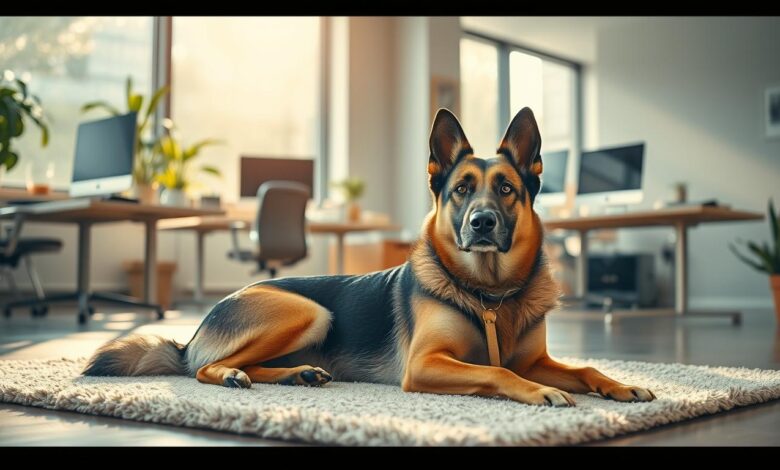 Bürohund: Ein Plus fürs Team oder Bürostress?