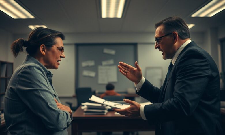 Chef spielt Mitarbeiter gegeneinander aus