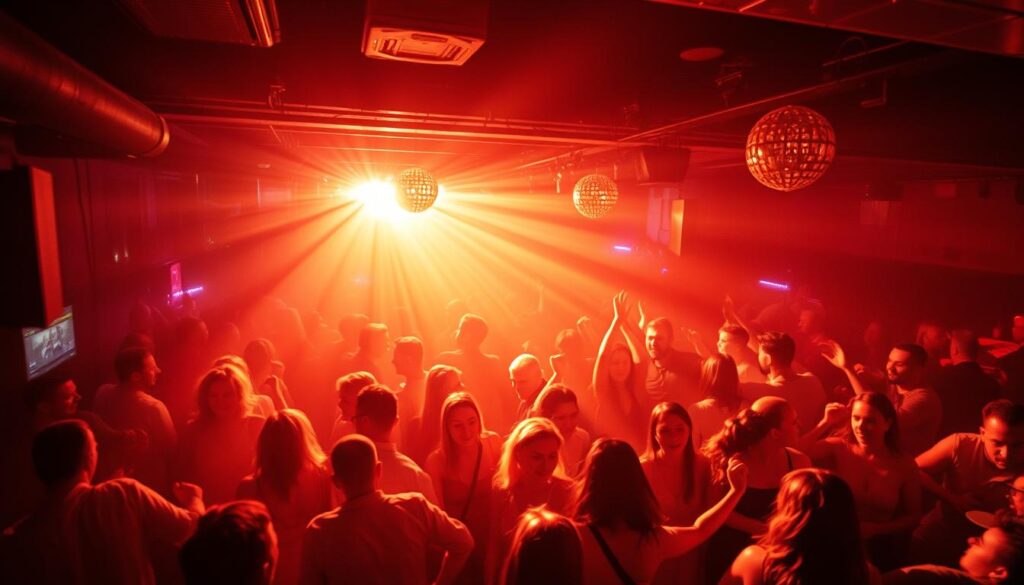 Clubbereich Stimmung Tanzfläche