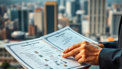 Ehrenamtliche Tätigkeiten im Lebenslauf