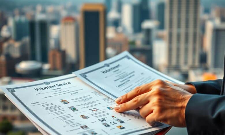 Ehrenamtliche Tätigkeiten im Lebenslauf