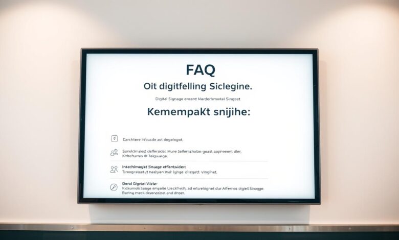 FAQ: Was muss man über Digital Signage wissen?