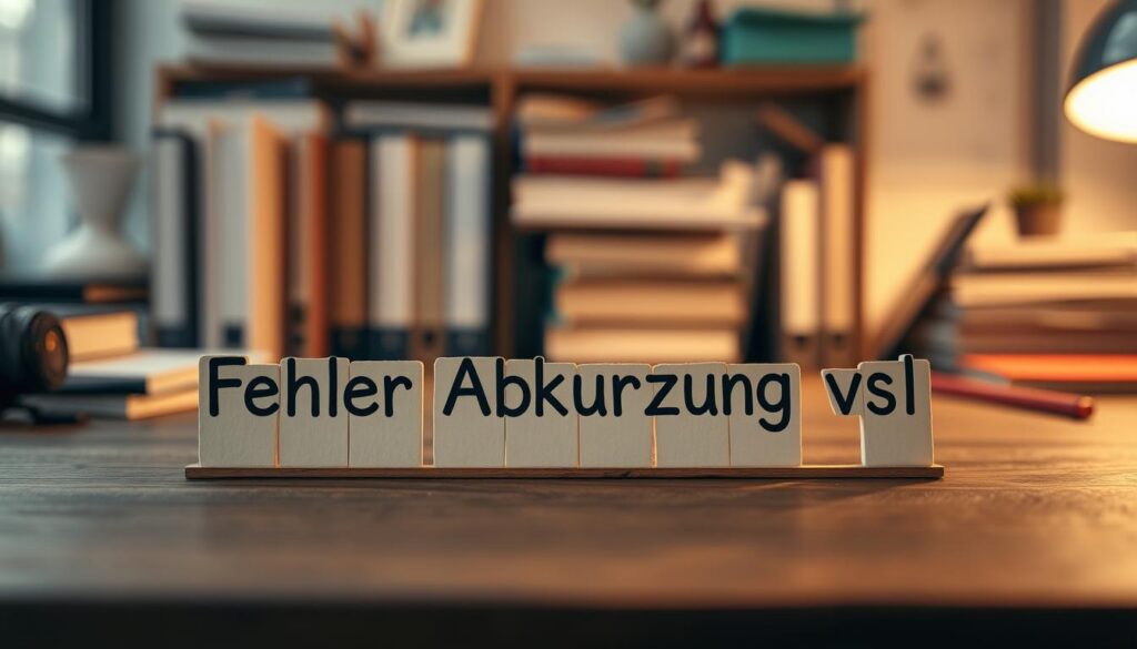 Fehler Abkürzung vsl.