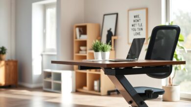 Höhenverstellbarer Schreibtisch