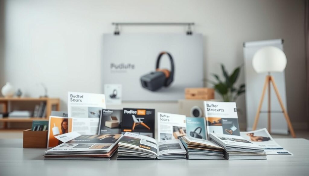 Infomaterial Gestaltung für Marketing