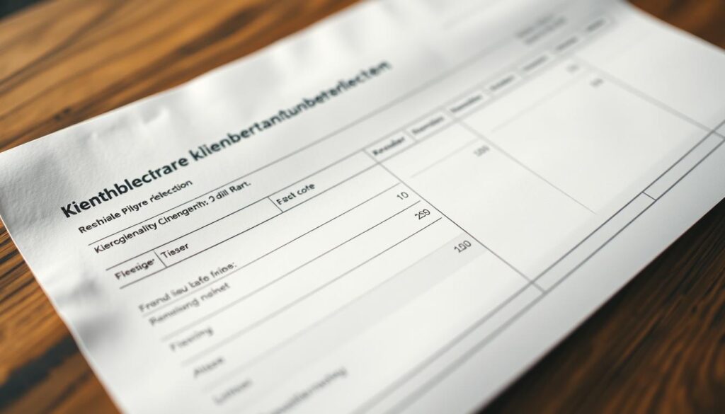 Kleinbetragsrechnung