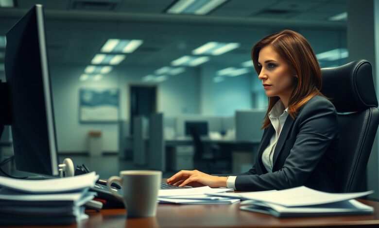 Langeweile auf der Arbeit