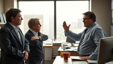 Mein Chef schreit mich an