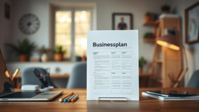 Mit Businessplan Vorlagen die Selbstständigkeit effizient organisieren