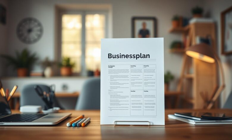 Mit Businessplan Vorlagen die Selbstständigkeit effizient organisieren