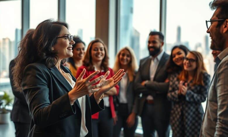 Mit großem Interesse