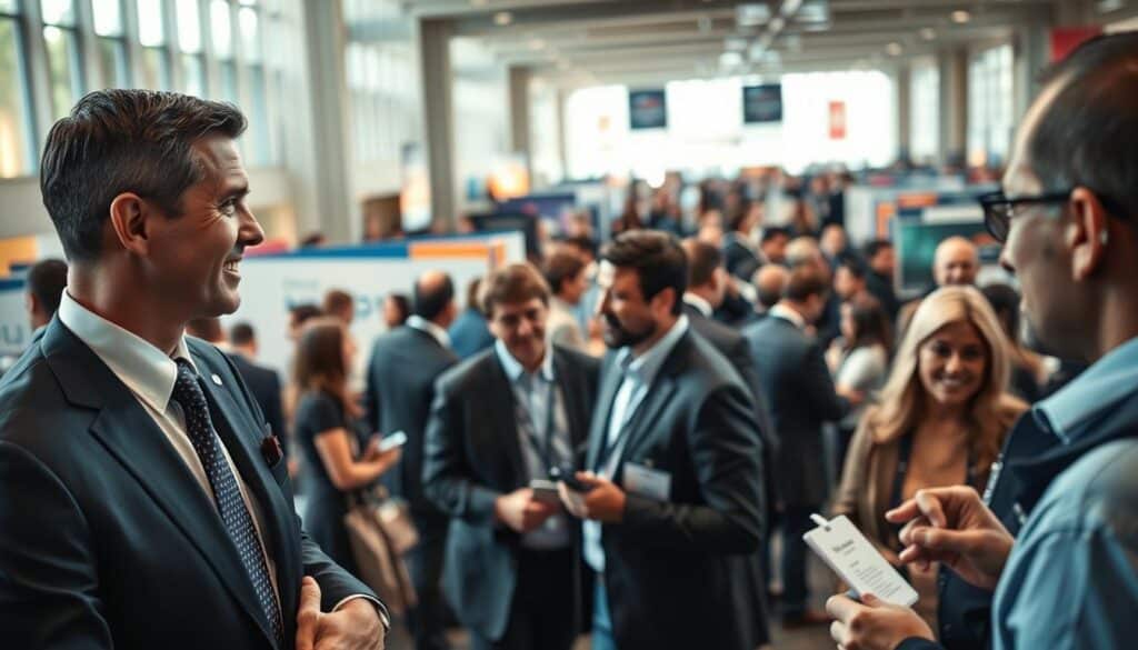 Networking auf Messen
