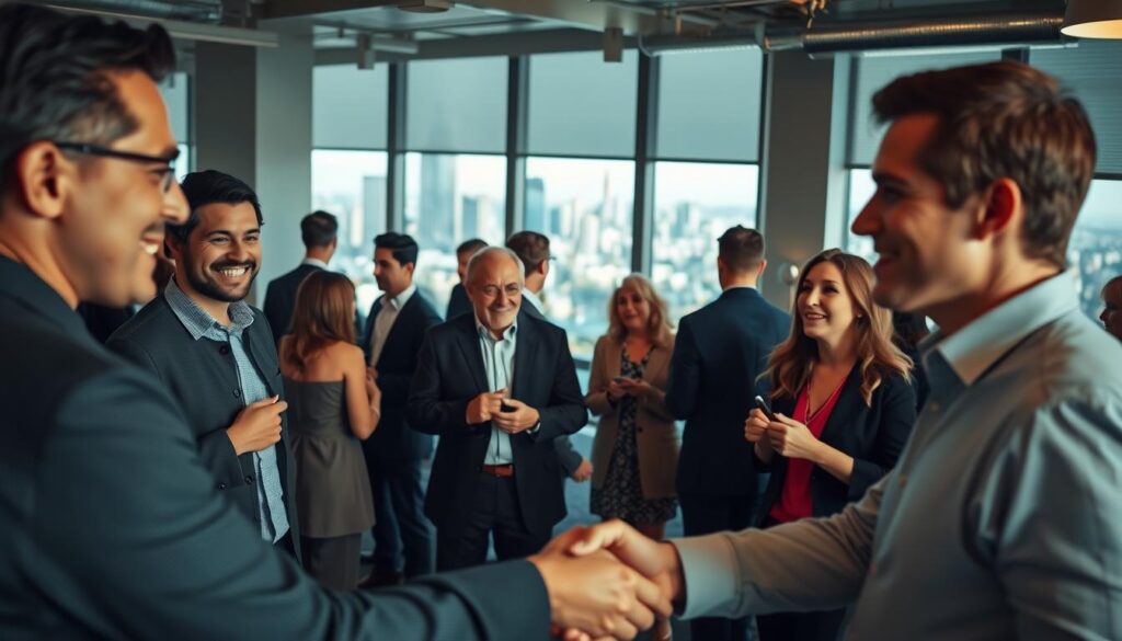 Networking für berufliche Kontakte