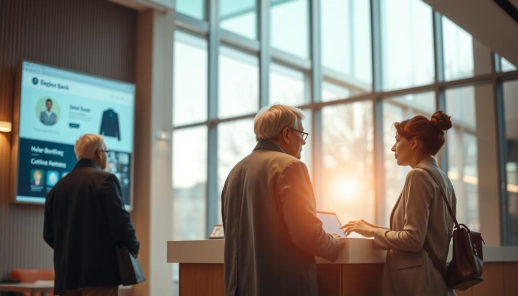 Onlinebanking und Filialbank im Vergleich