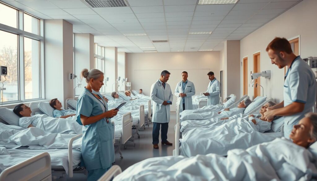 Patientenversorgung im Krankenhaus