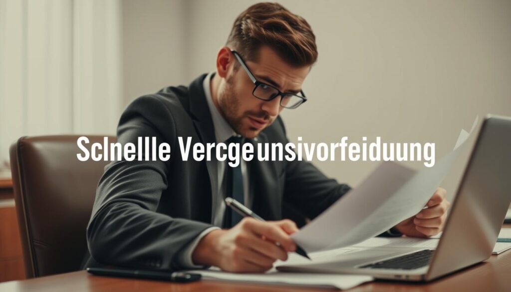 Schnelle Verhandlungsvorbereitung