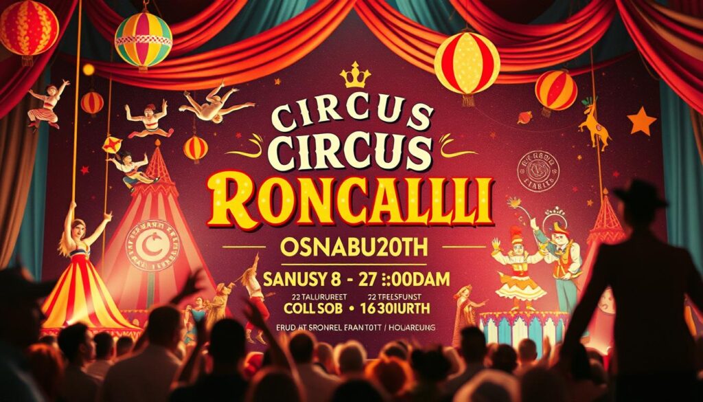 Ticketinformationen Circus Roncalli Osnabrück