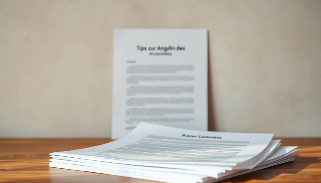 Tipps Anschreiben