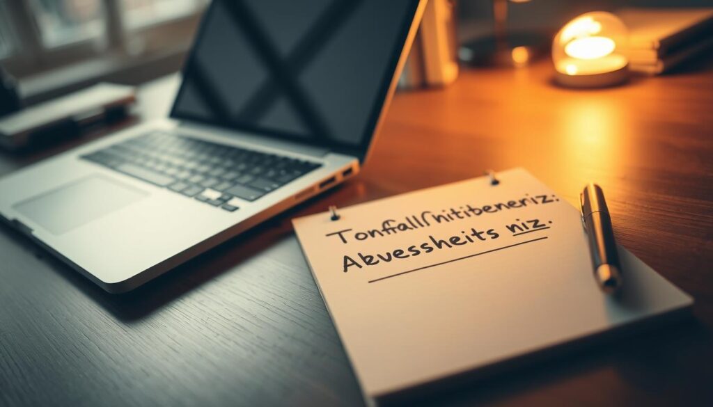 Tonfall Abwesenheitsnotiz