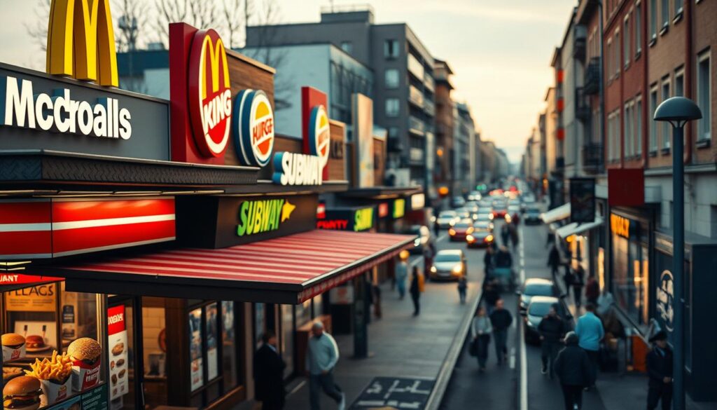 Vergleich Fast Food Anbieter Osnabrück
