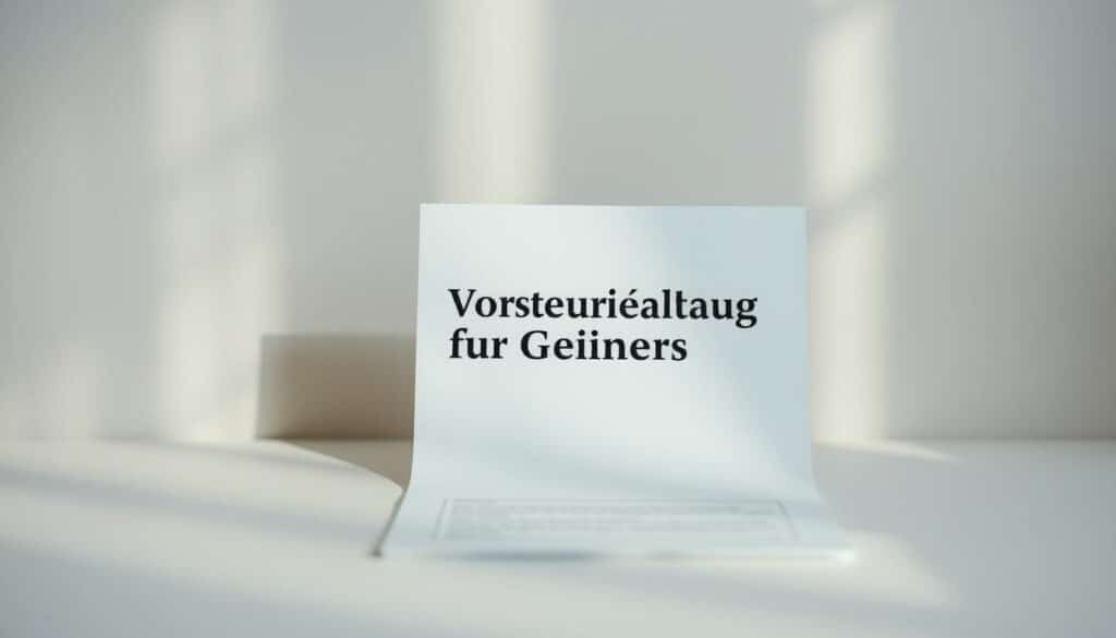 Vorsteuerabzug für Gründer