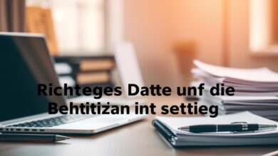 Welches Datum schreibe ich auf die Bewerbung?