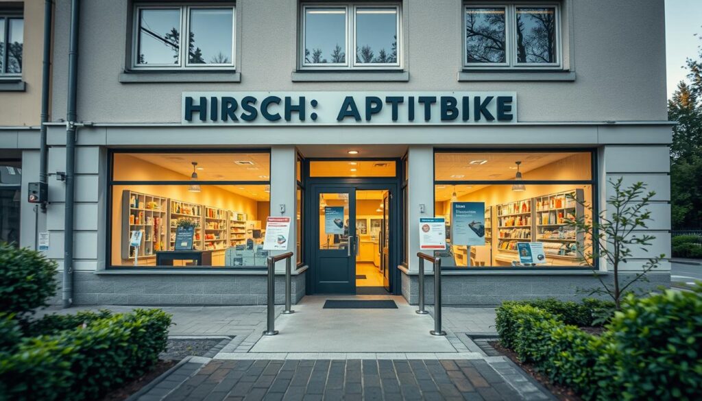 Zugänglichkeit der Hirsch Apotheke Osnabrück