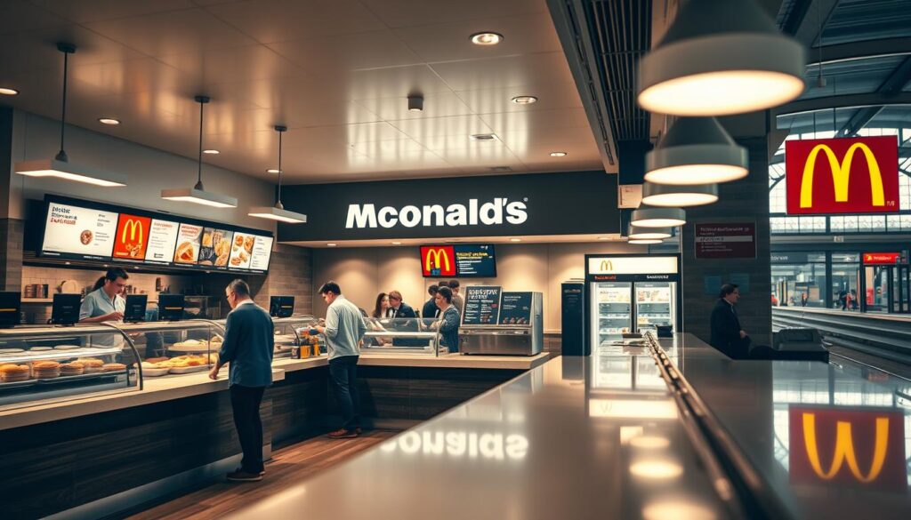 schnelle Wahl bei McDonalds Osnabrück HBF