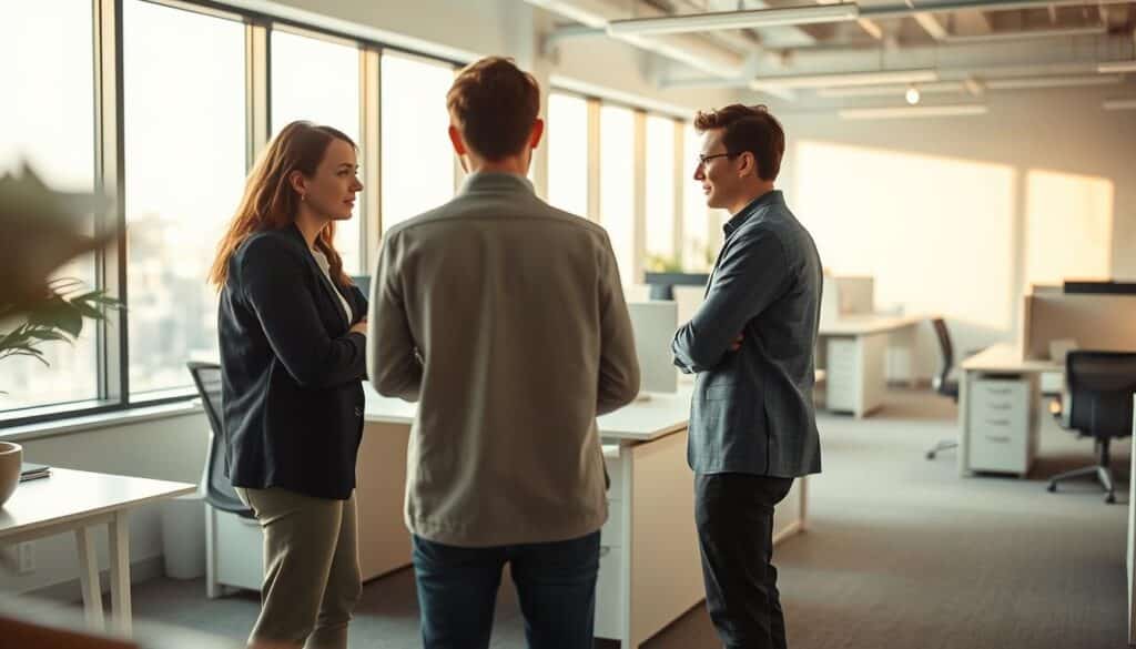 soziale Dynamik Desk Sharing