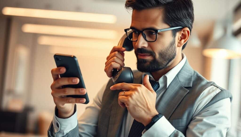telefonischer Kontakt
